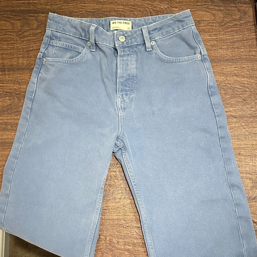 Free People Deep Trance Dropped Boyfriend Jeans - Size 25 - Picture 3 of 10